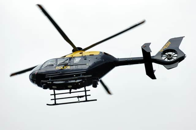 A police helicopter has reportedly been on the scene.