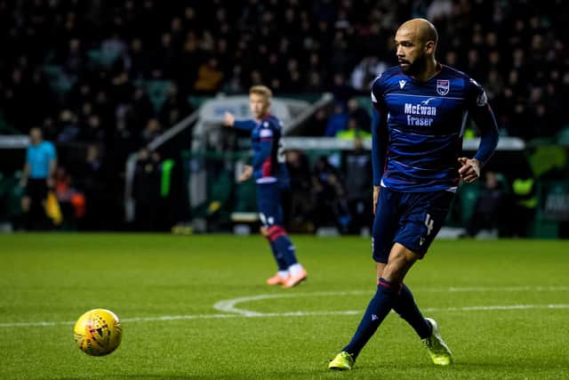 Liam Fontaine has left Ross County after two-and-a-half years. Picture: SNS