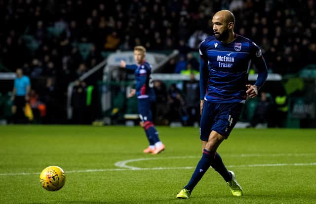 Liam Fontaine has left Ross County after two-and-a-half years. Picture: SNS