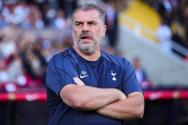 Former Celtic manager Ange Postecoglou is in Spurs dugout this season - but will be without Harry Kane.