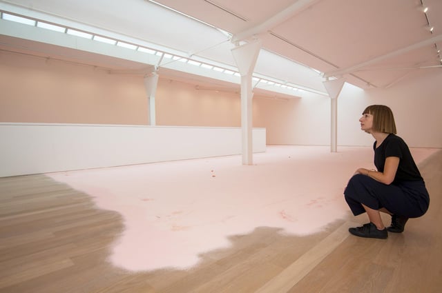 Karla Black's show at Edinburgh's Fruitmarket Gallery is its first since re-opening following the Covid lockdown (Picture: Neil Hanna)