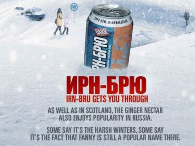 Irn Bru is manufactured under licence in multiple Russian factories by Moscow Brewing Company, a partner of Barr's. Other countries the drink is exported to include the Netherlands, Spain, Belgium, Malta, parts of Africa, the Middle East, and North America, to name a few.