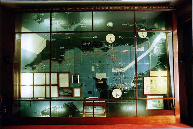 HMS Dryad map