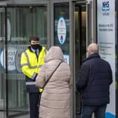 The Edinburgh International Conference Centre is one of the main vaccination centres in the city