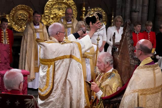 Fresh from crowning King Charles, the Archbishop of Canterbury delivered a stinging attack on the UK Government's Illegal Immigration Bill (Picture: Victoria Jones/WPA pool/Getty Images)