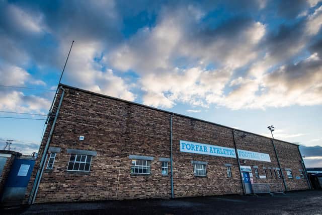 Station Park will host Forfar v Dundee United in the Scottish Cup fourth round on Friday. (Photo by Ross Parker / SNS Group)