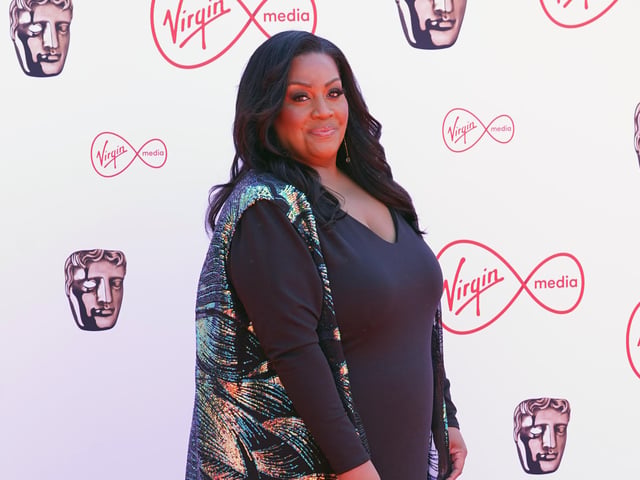 Alison Hammond attending the Virgin BAFTA TV Awards 2022, at the Royal Festival Hall in London.