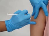 A person receiving a Covid-19 jab. Picture: Kirsty O'Connor/PA Wire