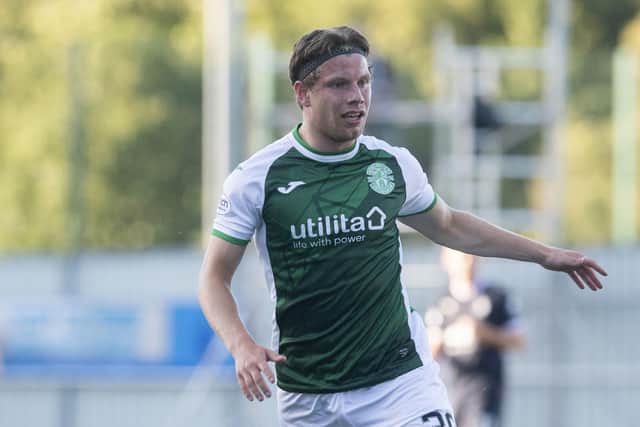 Runar Hauge made three appearances for Hibs during his spell at the club.