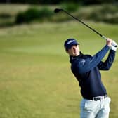 David Law on his debut in the Alfred Dunhill Links Championship at Kingsbarns in 2019. Picture: Mark Runnacles/Getty Images.
