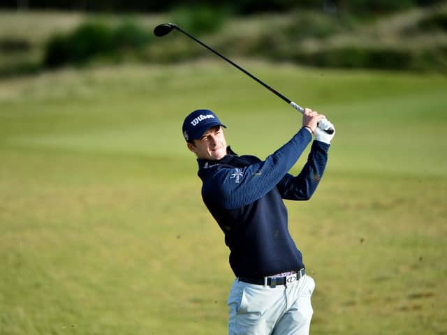 David Law on his debut in the Alfred Dunhill Links Championship at Kingsbarns in 2019. Picture: Mark Runnacles/Getty Images.