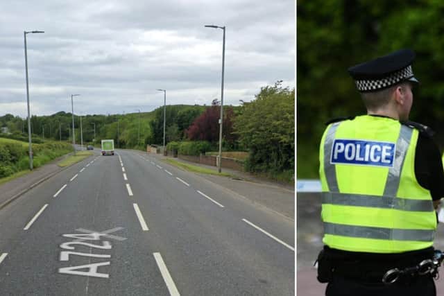 Police are appealing for information after a cyclist was hit by a car that fled the scene.