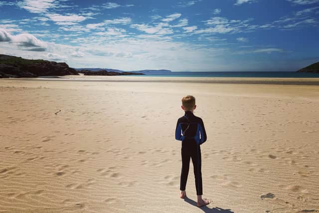A glorious beach in Assynt, Sutherland