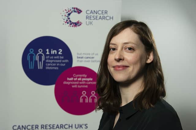 Kirsty Slack of Cancer Research UK