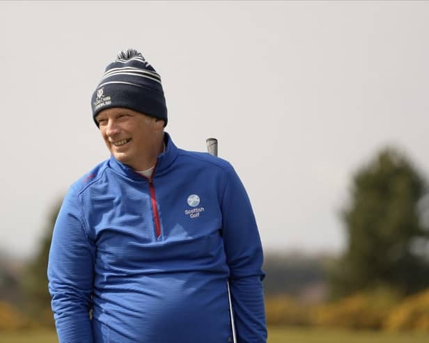 St Andrews man Paul Ellison is among the home players taking part in the inaugural  Scottish Open for Golfers with a Disability at Cardrona Golf, Hotel and Spa near Peebles. Picture: Scottish Golf