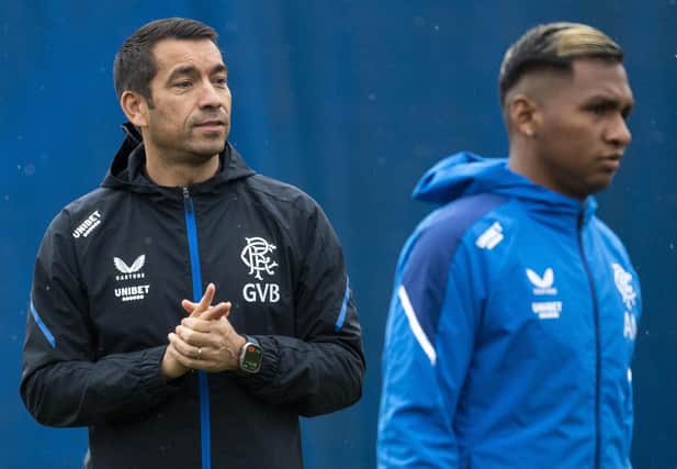 Giovanni van Bronckhorst says he will not pair Antonio Colak and Alfredo Morelos together in Rangers' attack.