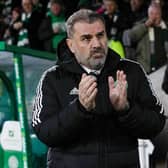 Celtic Manager Ange Postecoglou during the 3-0 win over Livingston at Celtic Park. (Photo by Craig Williamson / SNS Group)