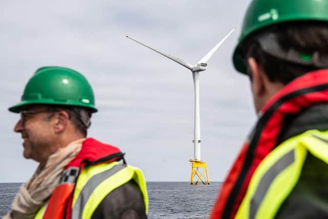 A reduction in corporation tax on key sectors such as renewable energy would be a welcome move (Picture: Andy Buchanan/AFP via Getty Images)