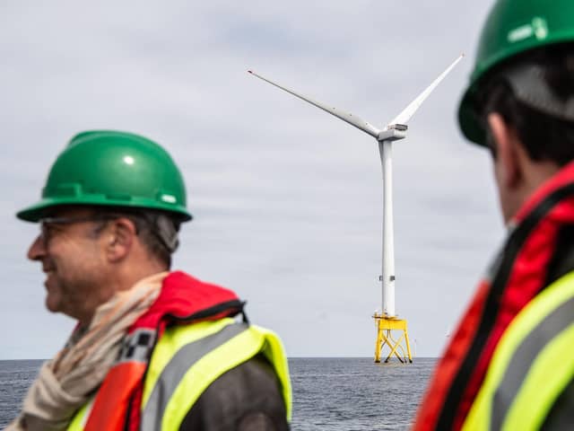 A reduction in corporation tax on key sectors such as renewable energy would be a welcome move (Picture: Andy Buchanan/AFP via Getty Images)