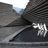 The V&A Dundee, designed by Japanese architect Kengo Kuma, is the centrepiece of an ongoing regeneration of the city's waterfront.