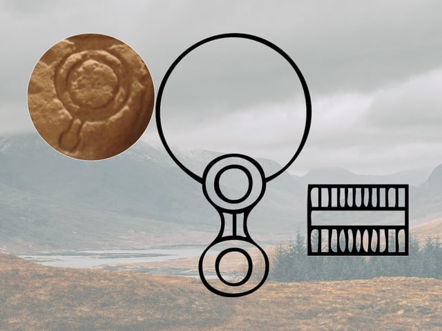 In the context of Pictish stones, many theories have been suggested by scholars as to the meaning of the mirror and comb. Marriage symbols, female wealth and prestige, a woman’s memorial, and even mermaid association are all ideas that have been considered. Some even disregard the female association and consider if the mirror was symbolic of the afterlife as it reflected life on Earth.
