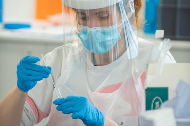 12 areas in Scotland with the most new coronavirus cases between November 21 and November 27.