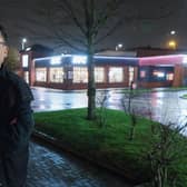 Gordon Teh at the KFC car park in Darnley, Glasgow.