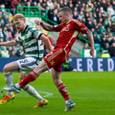 Celtic's Liam Scales was coming up against his former club in Aberdeen and earned praise from his manager.