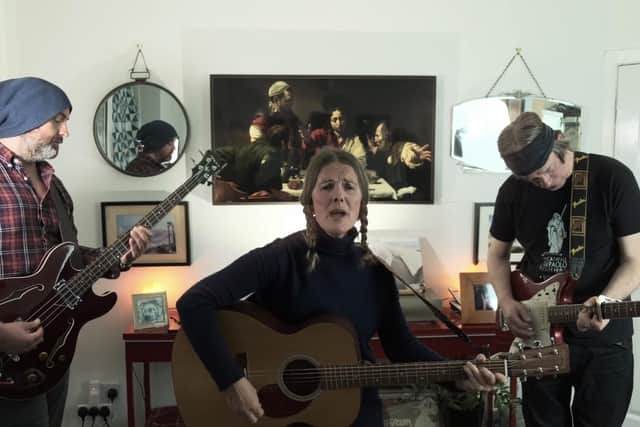 From left to right: Rory McGregor, Monica Queen and Johnny Smillie