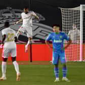 Karim Benzema scored a world class goal for Real Madrid. Picture: Getty