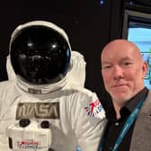 Andy Campbell and friend are ready for the future