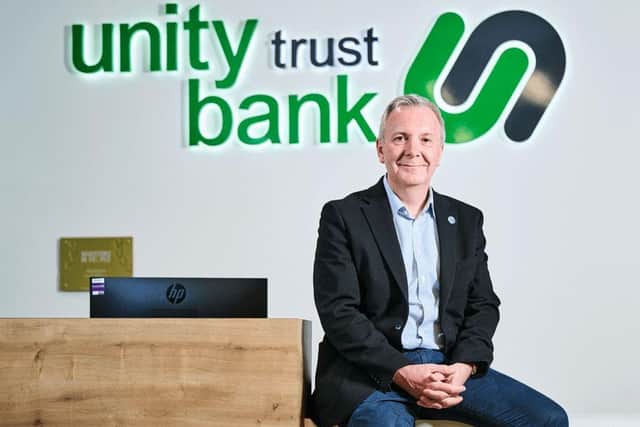 Colin Fyfe, CEO of Unity Trust Bank