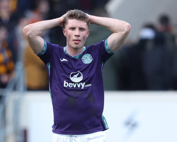 Will Fish called Hibs' late collapse at Motherwell 'a sickener' as they missed out on the top six.