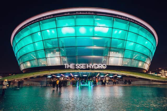 The SSE Hydro is being used as a vaccination centre