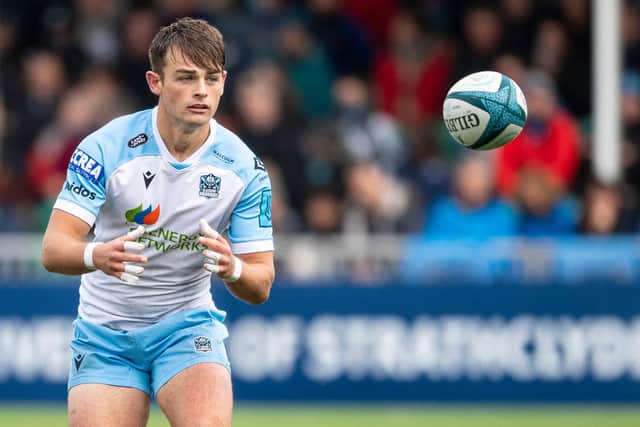 Ross Thompson offers a 'triple threat' according to Glasgow Warriors attack coach Nigel Carolan. Picture: Ross MacDonald/SNS
