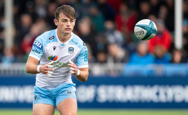 Ross Thompson offers a 'triple threat' according to Glasgow Warriors attack coach Nigel Carolan. Picture: Ross MacDonald/SNS