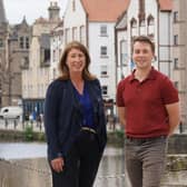 Julie Grieve and Patrick Clover of Edinburgh-based Stampede. Picture by Stewart Attwood Photography