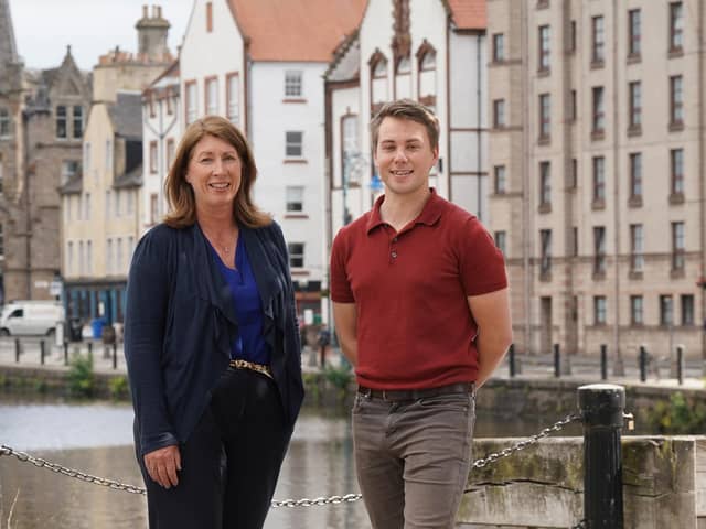 Julie Grieve and Patrick Clover of Edinburgh-based Stampede. Picture by Stewart Attwood Photography