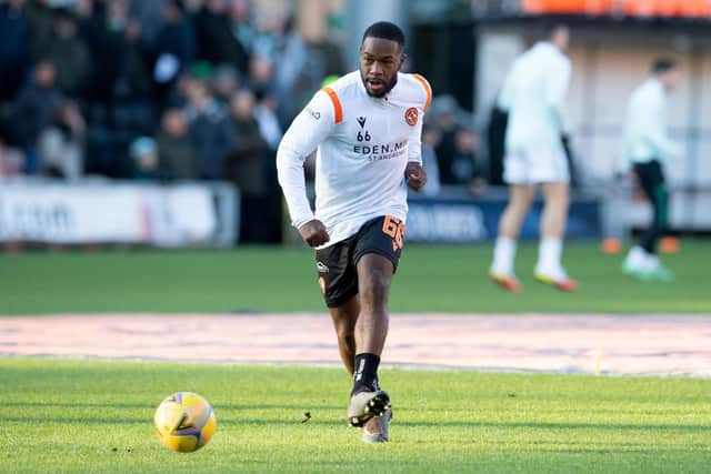 Jeando Fuchs is set to leave Dundee United. (Photo by Ross Parker / SNS Group)