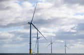 An offshore wind farm. PIC: Owen Humphreys/PA Wire