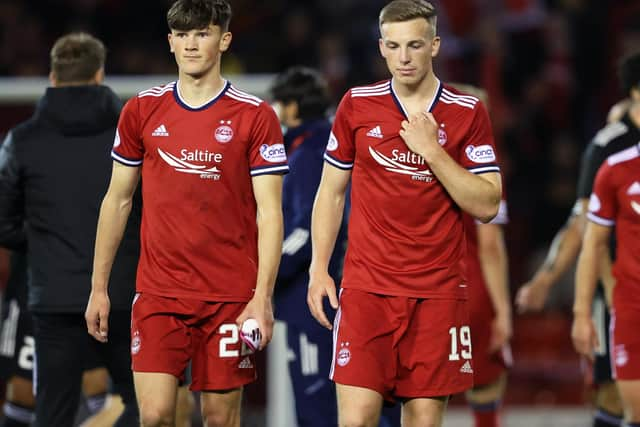 Aberdeen's Calvin Ramsay and Lewis Ferguson are wanted by clubs in Italy. (Photo by Alan Harvey / SNS Group)