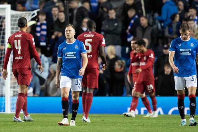 Rangers' 7-1 mauling by Liverpool that marked the club's joint-worst defeat has set up a fearful prospect for Giovanni van Bronckhorst's men. (Photo by Alan Harvey / SNS Group)