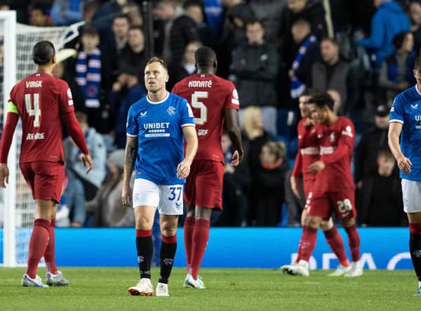 Rangers' 7-1 mauling by Liverpool that marked the club's joint-worst defeat has set up a fearful prospect for Giovanni van Bronckhorst's men. (Photo by Alan Harvey / SNS Group)