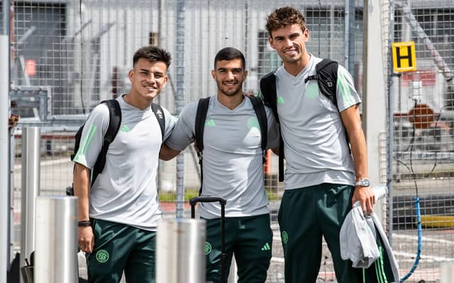 Matt O'Riley (right) has been linked with a trio of La Liga clubs. (Photo by Alan Harvey / SNS Group)