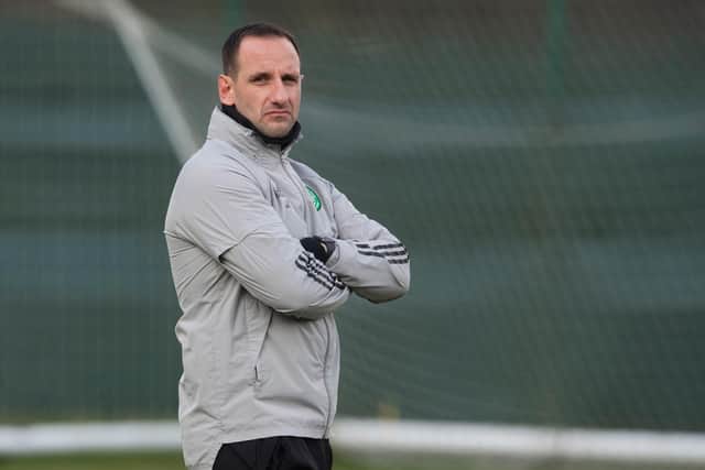 Celtic interim manager John Kennedy has told squad to trust in themselves. (Photo by Craig Foy / SNS Group)