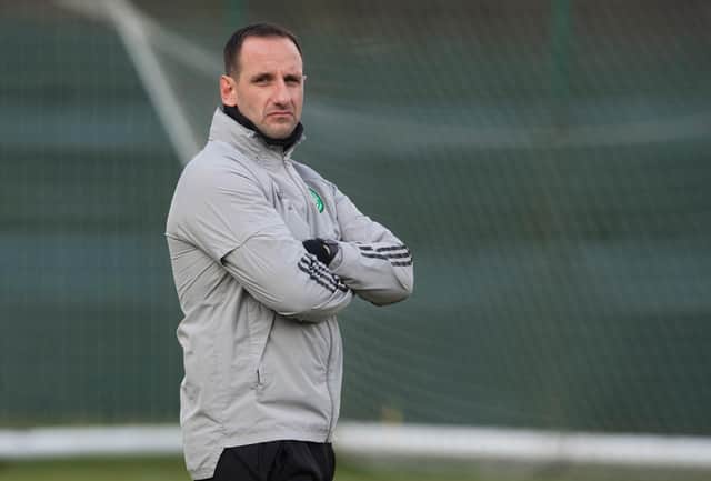 Celtic interim manager John Kennedy has told squad to trust in themselves. (Photo by Craig Foy / SNS Group)