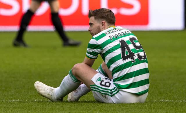 James Forrest picked up a hamstring injury last weekend.