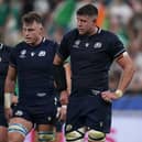 The dejected look on the Scotland players' faces says it all after a comprehensive Rugby World Cup defeat by Ireland ended their hopes of progression.