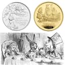 The Royal Mint has released a new coin to commemorate 150 years since Lewis Carrol’s classic Alice’s Adventures In Wonderland was first published.