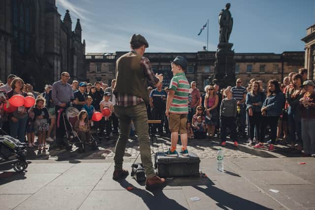 The Edinburgh Festival Fringe normally attracts huge crowds onto the streets of the city. (Picture: David Monteith-Hodge)